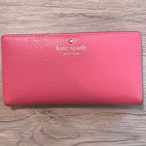 Pink Kate Spade bifold Wallet